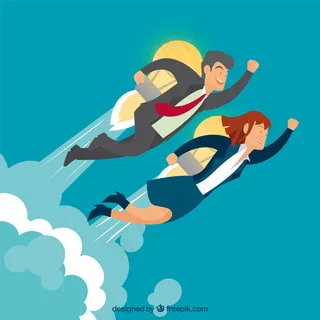 一个灯泡火箭的企业家