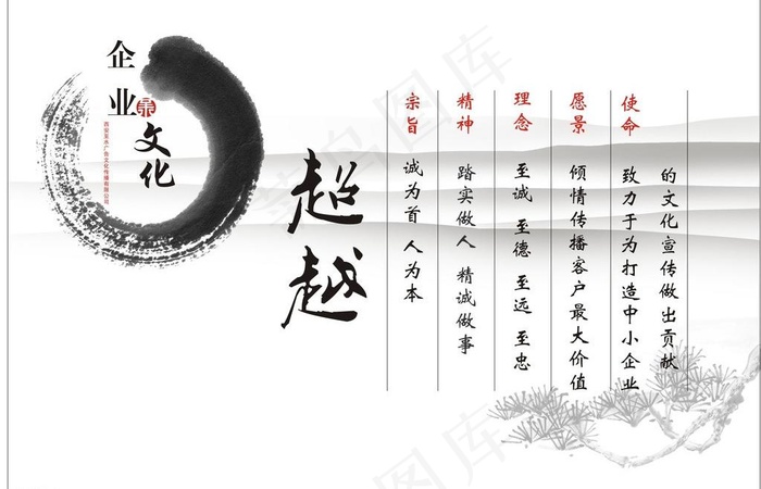 企业文化画册图片cdr矢量模版下载
