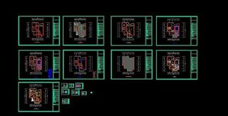 标准室内住宅楼建筑施工设计图