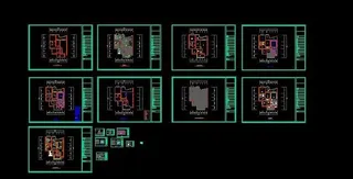 标准室内住宅楼建筑施工设计图