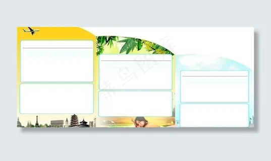 三折页版式 旅游三折页版式图片