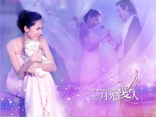 月光爱人婚纱模板
