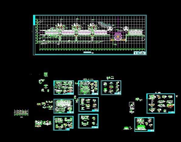 广场景观设计全套施工图纸