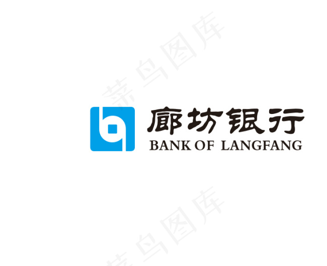 廊坊银行标志图片cdr矢量模版下载