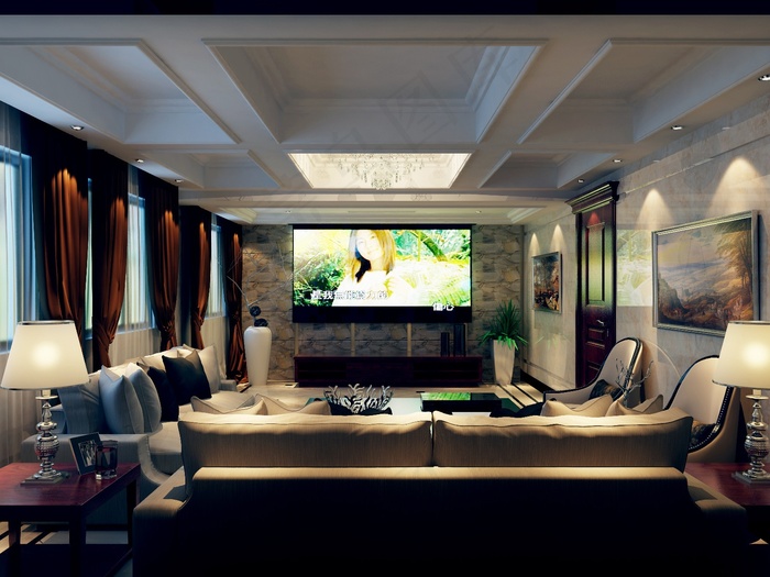 欧式装修设计效果图