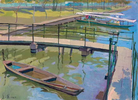 平湖秋月图片 平湖秋月图片