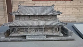 西安城门微缩图片