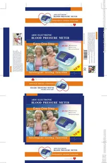 血压计彩盒设计