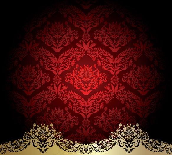 古典花纹背景图片