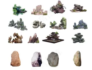假山图片