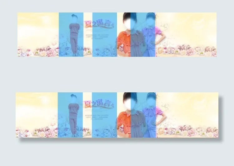 女装广告 淘宝通女装海报psd素材...psd模版下载