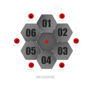 ppt创意图形创意图案创意设计免抠...