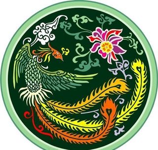 龙纹呈祥 凤凰矢量素材 古典元素 ...
