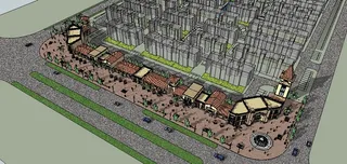 商业街 西班牙风格