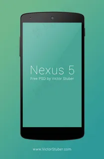 精细Nexus5手机模型psd素材 精细Nexus5手机模型psd素材