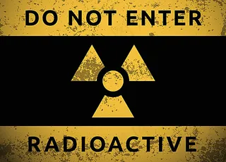 放射品标签设计