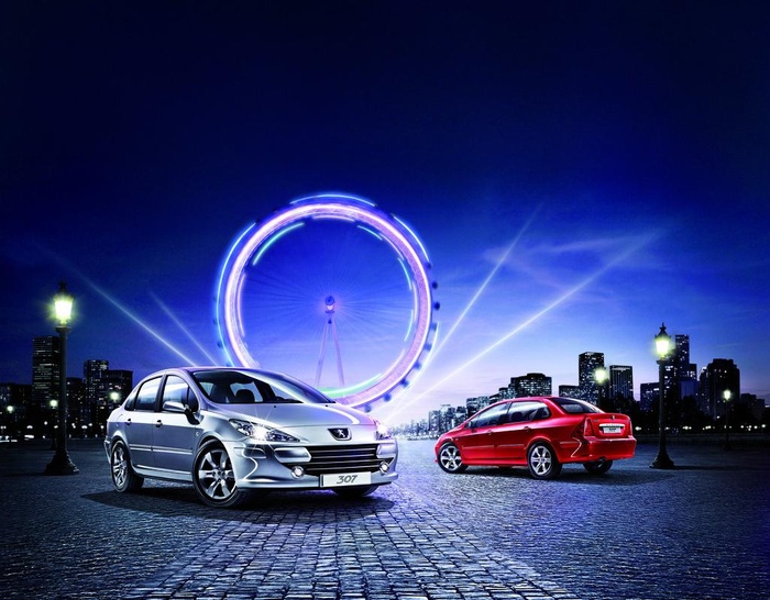 东风标致307图片