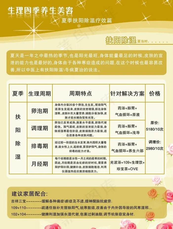 美容院单页图片psd模版下载