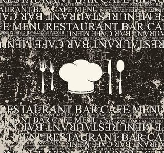 西餐厅菜单封面图片