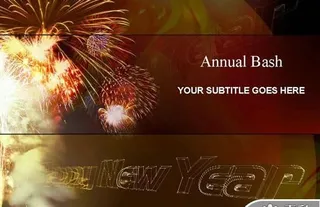 精美新年PPT模板