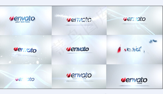 光效时尚开场LOGO展示标识