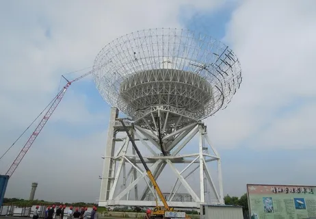 佘山射电天文望远镜图片