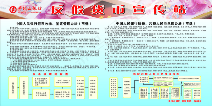 反假货币宣传站cdr矢量模版下载