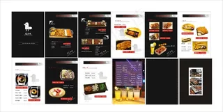 菜谱设计 菜单图片 菜谱模板 菜谱...