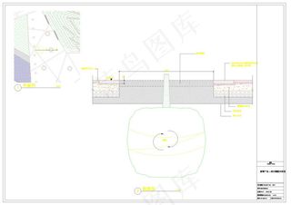 文化艺术中心cad景观图纸