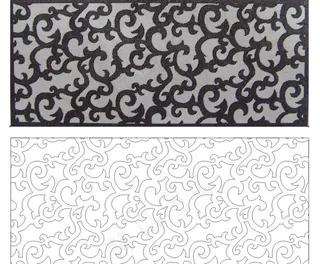 简欧背景花纹图片