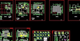 两层半别墅 15x14