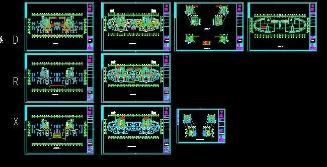 15层火灾自动报警平面图