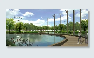 湿地公园 湿地景观图片