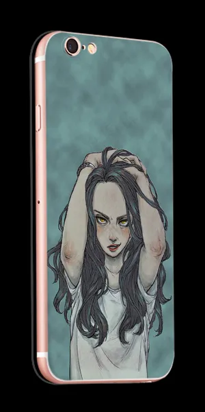 09熱力女孩 青春 活力 手机壳图案