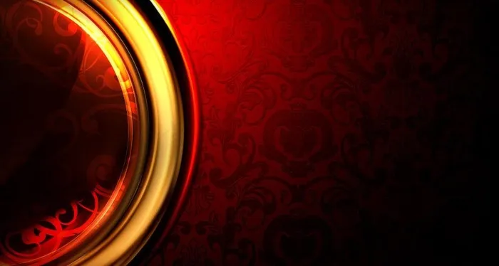 金色半圆 欧式花纹底纹图片eps,ai矢量模版下载