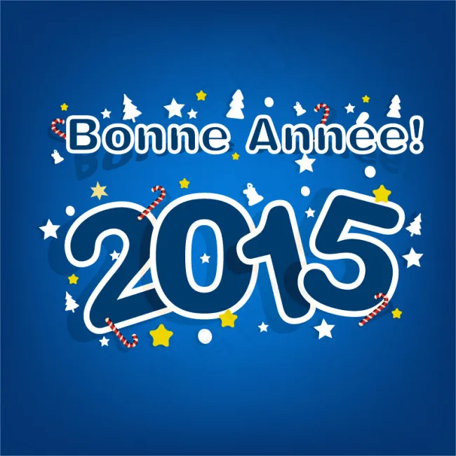 创意2015新年背景ai矢量模版下载