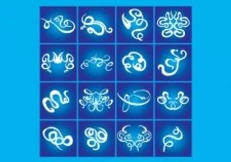 纹身部落涂鸦图形