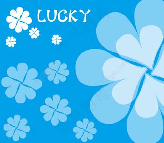 矢量四叶草壁纸