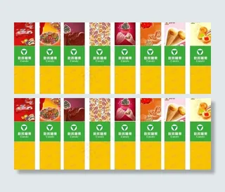 散装 糖果 包柱 柱子图片