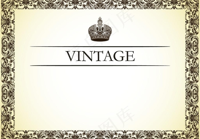 欧式花纹边框图片