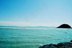 天空 海浪图片