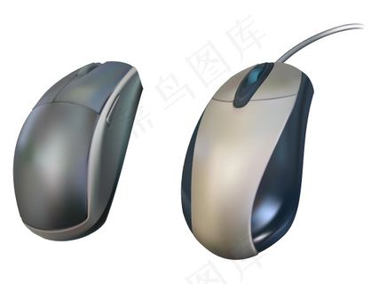 鼠标写实版本矢量