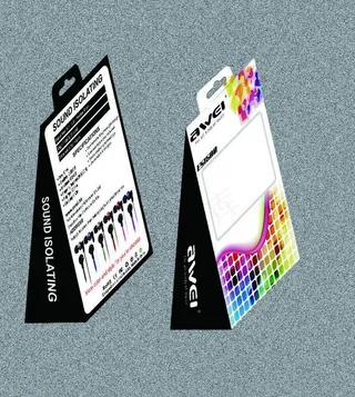 三角形耳塞包装