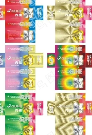 内胎包装盒图片