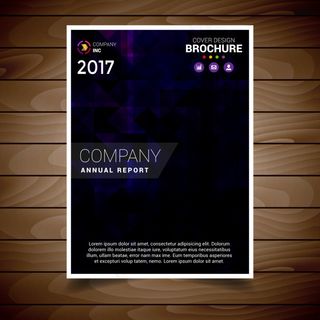 深紫色抽象海报