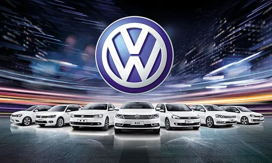 大众全系列汽车宣传海报设计psd素材