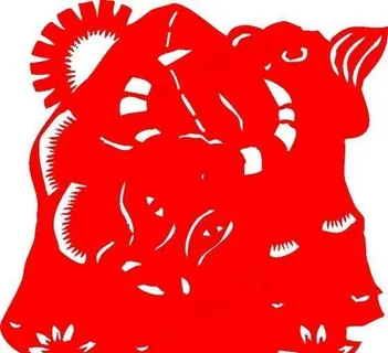 2009年牛年新春吉祥剪纸 牛 民...