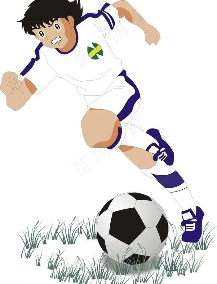 足球小子图片cdr矢量模版下载