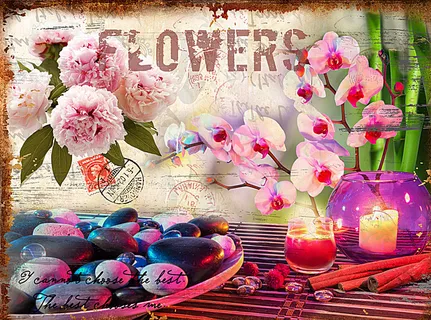 唯美欧式装饰画图片