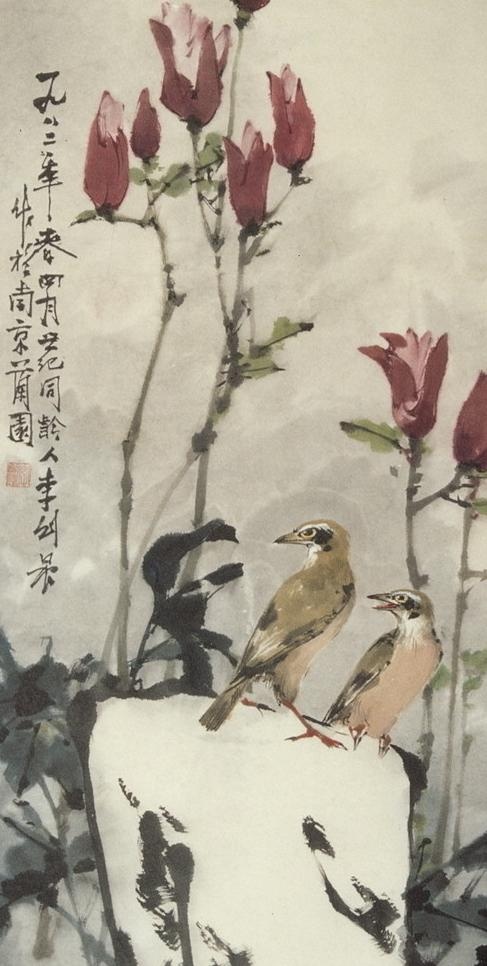 紫玉兰图片